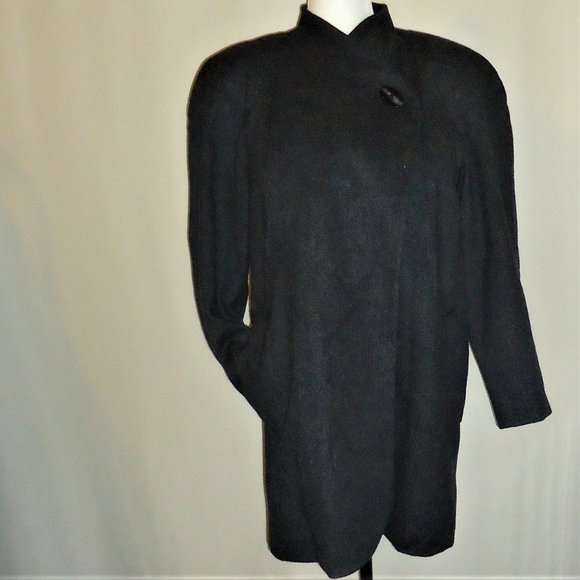 One Button Wool Dress Jacket by Jaywein - Picture 7 of 7